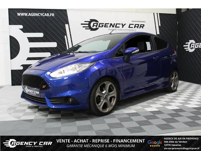 Bleu Utilisé 2016 Ford Fiesta ST Citadine | 9 990 € (Bon prix) - Image 1/4