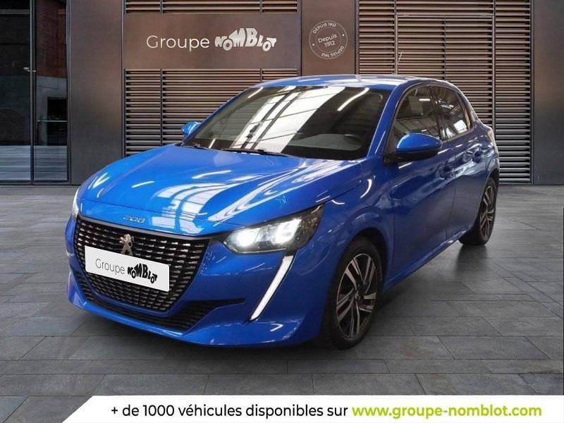 Bleu Occasion 2021 Peugeot 208 S Citadine | 12 890 € (Prix juste) - Image 1/4