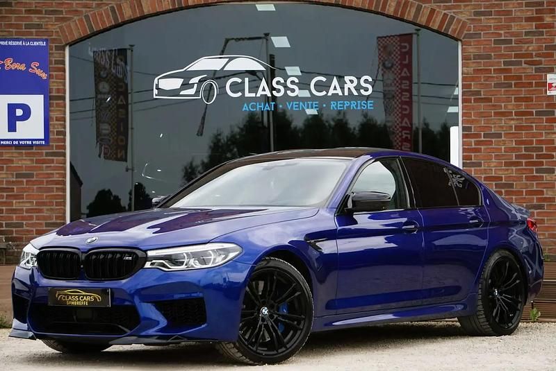 Bleu Utilisé 2018 BMW M5 Sport Line Berline | 54 990 € (Prix assez cher) - Image 1/4