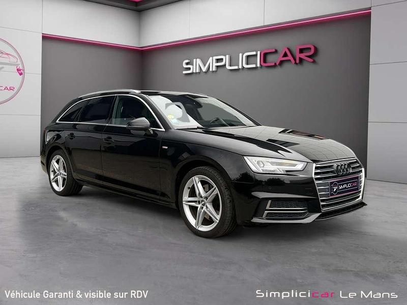 Occasion Audi A4 S-Line 150 ch (110 kW) 2017 Noir Break