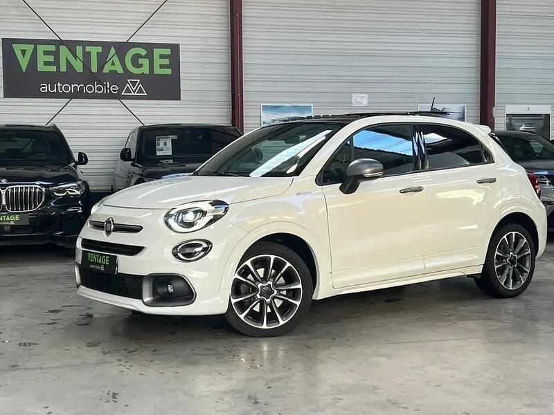 Blanc Occasion 2020 Fiat 500X Sport SUV | 13 900 € (Bon prix) - Image 1/4