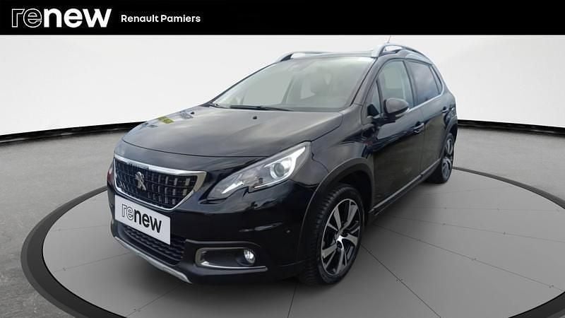 Noir Utilisé 2018 Peugeot 2008 Allure SUV | 8 990 € (Prix juste) - Image 1/4