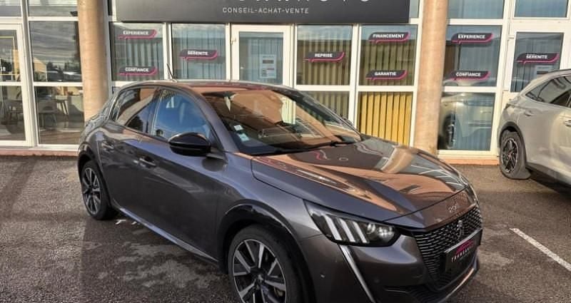Gris Utilisé 2021 Peugeot 208 GT Citadine | 11 490 € (Bon prix) - Image 1/4