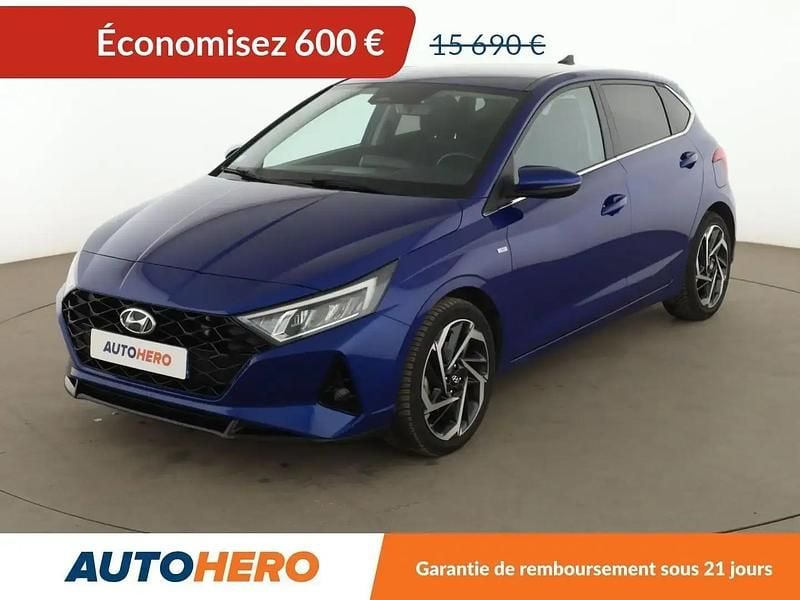 Bleu Occasion 2021 Hyundai i20 Citadine | 15 090 € (Bon prix) - Image 1/2