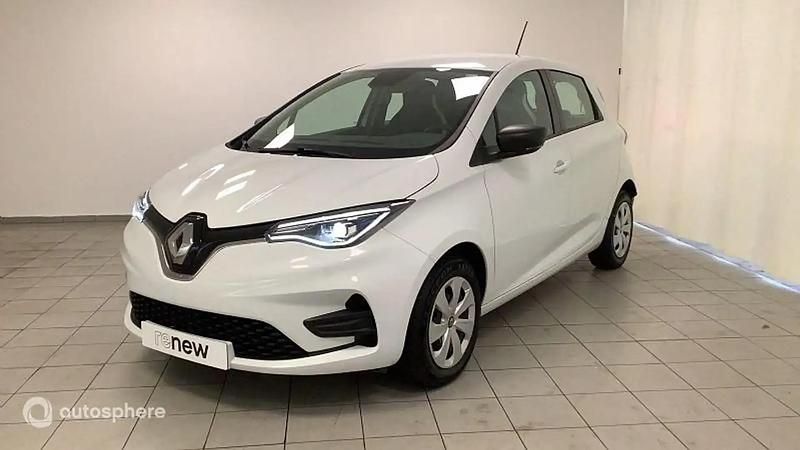 Blanc Utilisé 2022 Renault Zoe Life Citadine | 11 499 € (Super prix) - Image 1/4