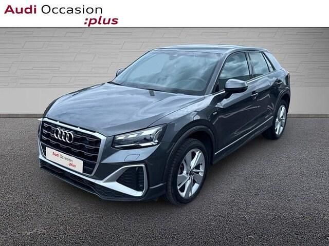 Gris daytona nacré Occasion 2021 Audi Q2 S-Line SUV | 25 986 € (Prix juste) - Image 1/4
