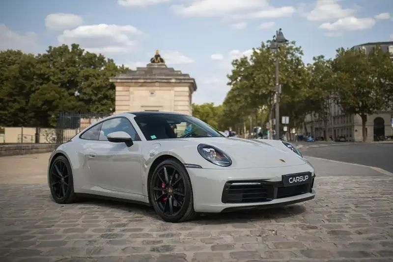 Gris Utilisé 2019 Porsche 911 Carrera S Coupé | 139 000 € (Prix juste) - Image 1/2