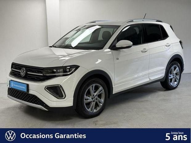 Blanc Utilisé 2024 VW T-Cross R-line SUV | 28 700 € (Prix cher) - Image 1/4