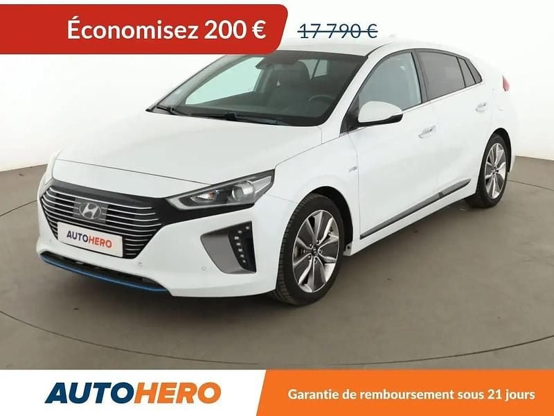 Blanc Utilisé 2019 Hyundai Ioniq Citadine | 17 590 € - Image 1/2