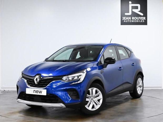 Bleu Utilisé 2021 Renault Captur Business SUV | 14 990 € (Prix juste) - Image 1/4