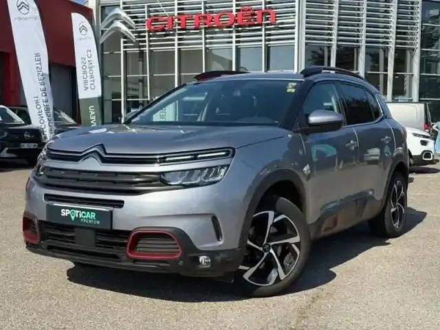 Gris Occasion 2021 Citroën C5 Aircross PureTech SUV | 18 489 € (Bon prix) - Image 1/4