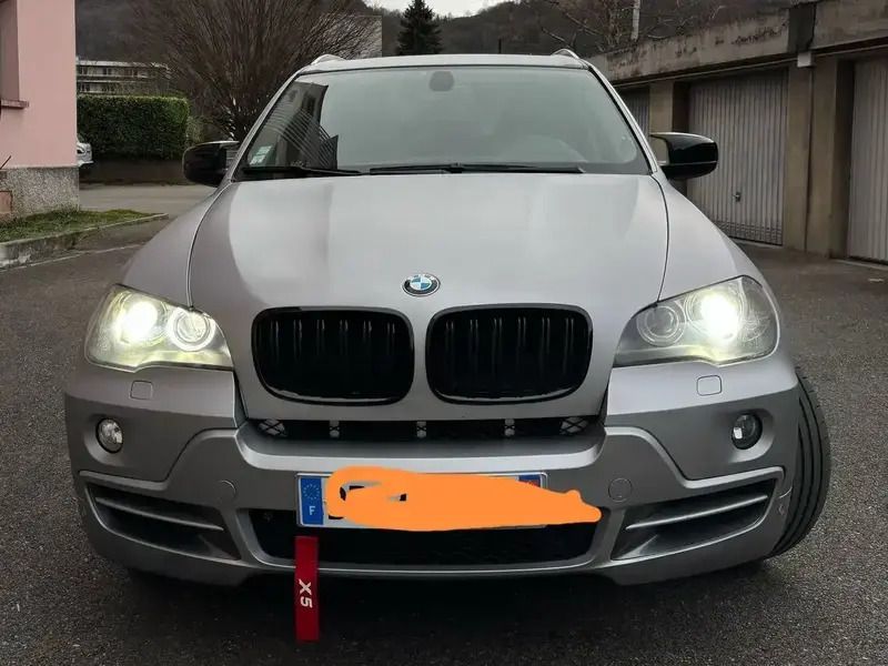 Gris Utilisé 2008 BMW X5 SUV | 8 900 € (Prix juste) - Image 1/4