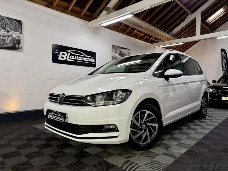 Blanc Occasion 2018 VW Touran Sound Monospace | 15 950 € (Prix juste) - Image 1/4