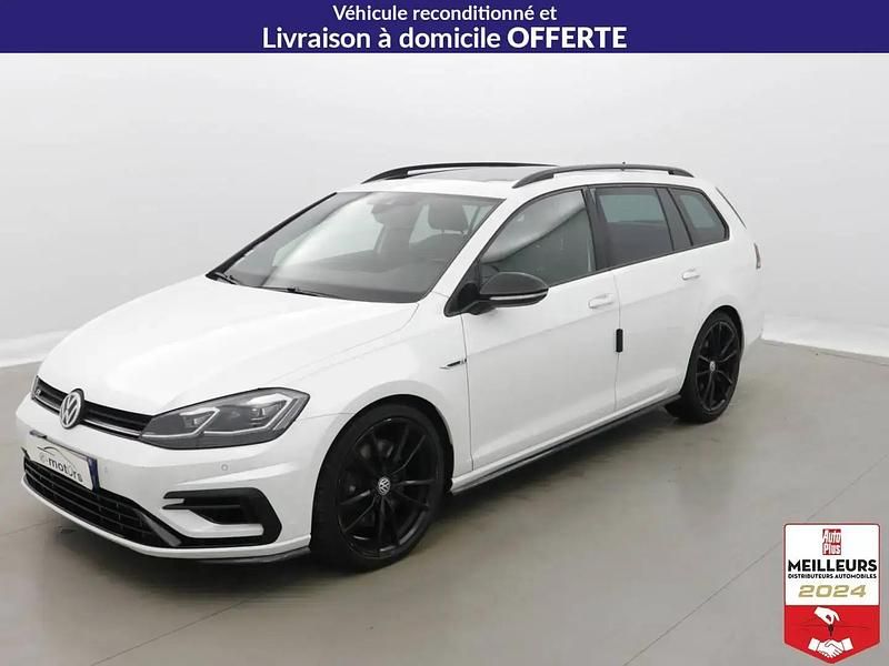 Blanc Utilisé 2018 VW Golf VII R Break | 21 900 € (Bon prix) - Image 1/4