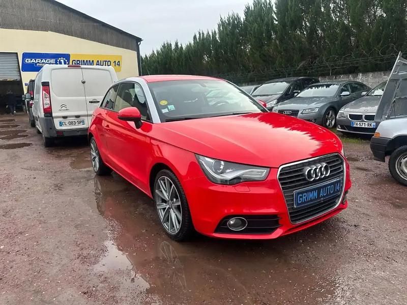 Rouge Utilisé 2010 Audi A1 Ambition Citadine | 7 490 € (Prix juste) - Image 1/4