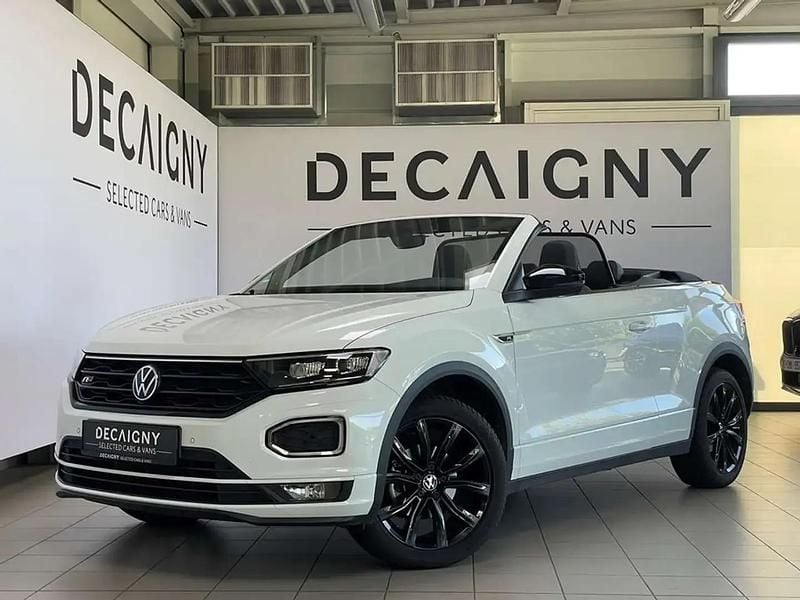 Blanc Utilisé 2021 VW T-Roc Cabriolet R-line Cabriolet | 29 875 € (Prix juste) - Image 1/4