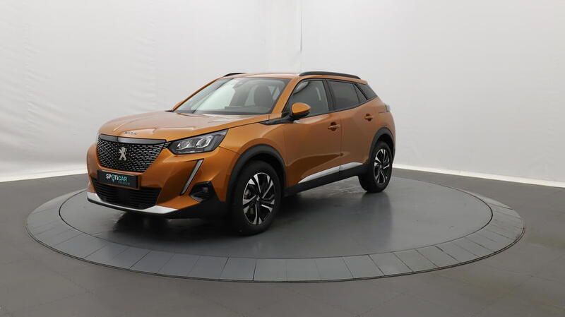 Orange Utilisé 2021 Peugeot 2008 Allure SUV | 16 790 € (Prix juste) - Image 1/3