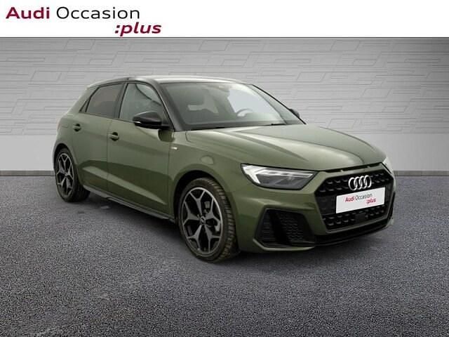 Occasion Audi A1 Sportback S-line plus 150 ch (110 kW) 2025 Vert district métallisé noir mythe métallisé Citadine