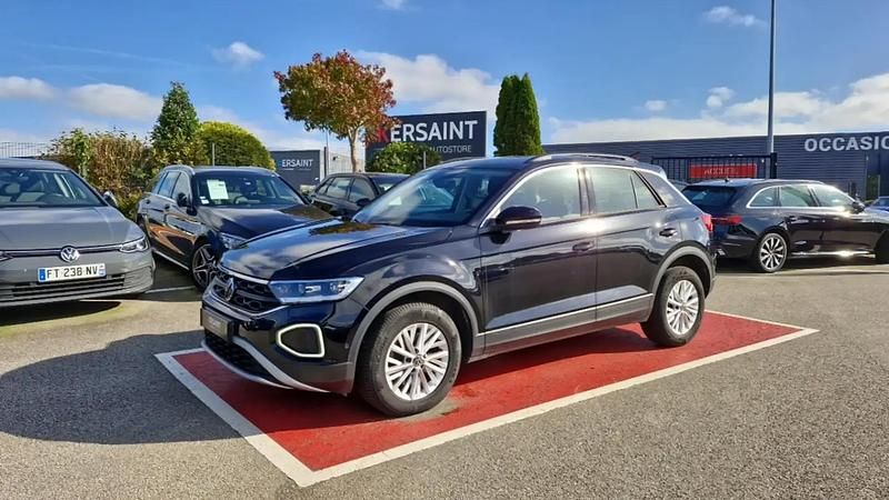 Noir Utilisé 2023 VW T-Roc Life SUV | 23 990 € (Prix juste) - Image 1/4