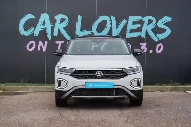 Occasion VW T-Roc 2022 Blanc pur toit noir uni SUV