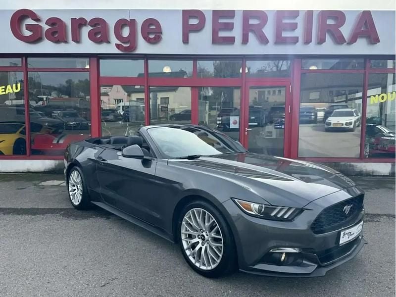 Gris Occasion 2017 Ford Mustang Cabriolet | 34 900 € (Prix juste) - Image 1/4