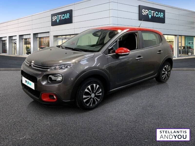 Gris Utilisé 2019 Citroën C3 Business Class Citadine | 8 950 € (Prix juste) - Image 1/4