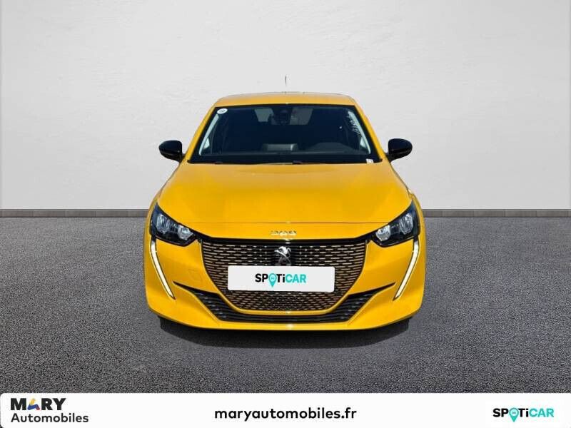 Occasion Peugeot e-208 Style 100 kW (136 ch) 2023 Jaune Citadine