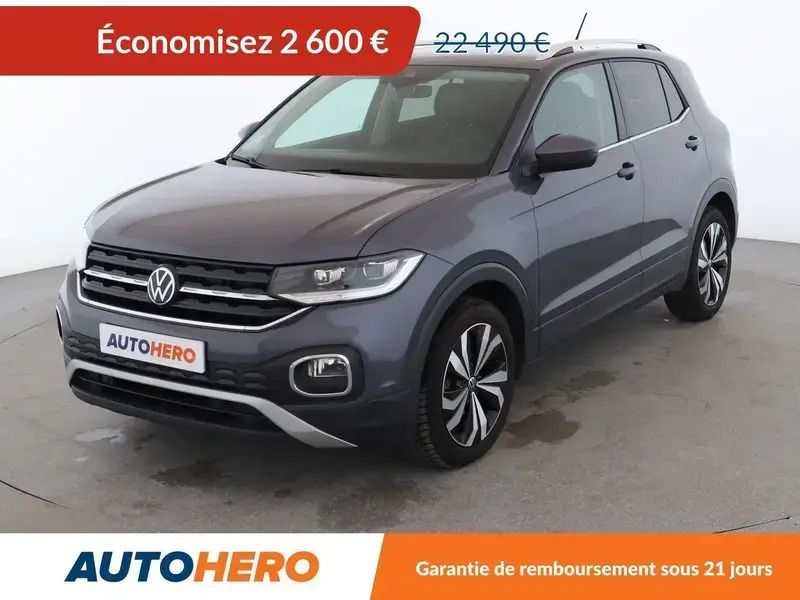 Gris Utilisé 2022 VW T-Cross SUV | 19 890 € (Bon prix) - Image 1/2