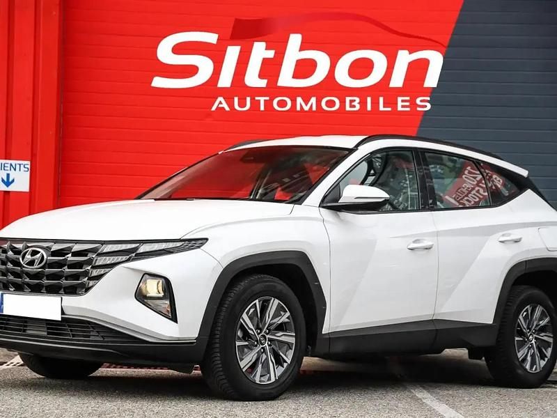 Blanc Utilisé 2022 Hyundai Tucson SUV | 26 970 € (Prix juste) - Image 1/4