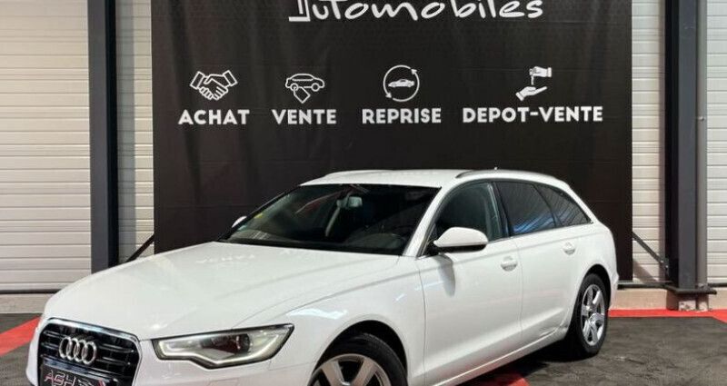 Blanc Utilisé 2012 Audi A6 Ambiente Break | 8 990 € - Image 1/4