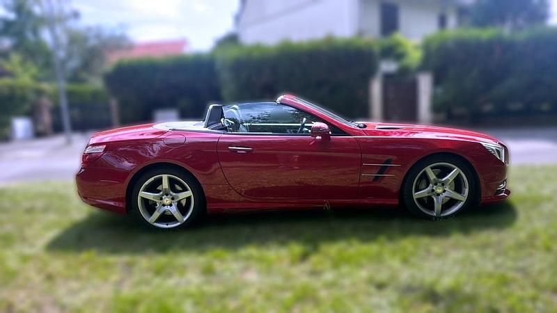 Occasion Mercedes SL350 306 ch (225 kW) 2012 Rouge Cabriolet