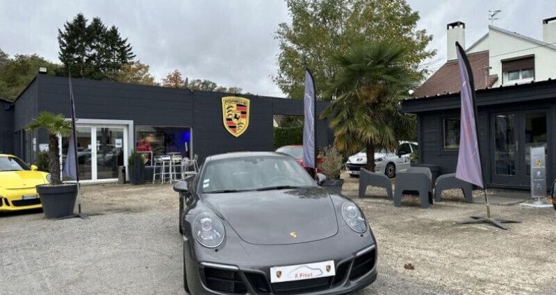 Gris verni Utilisé 2017 Porsche 911 Carrera GTS Cabriolet | 145 991 € - Image 1/4