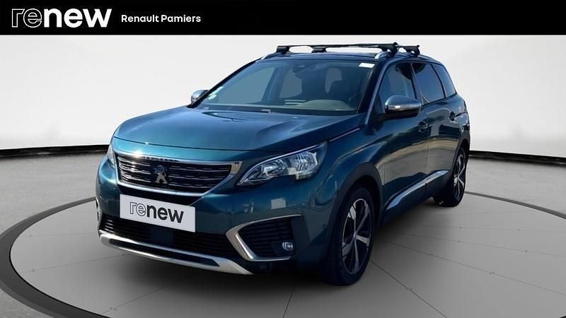 Bleu Utilisé 2018 Peugeot 5008 Crossway Monospace | 17 890 € (Bon prix) - Image 1/4