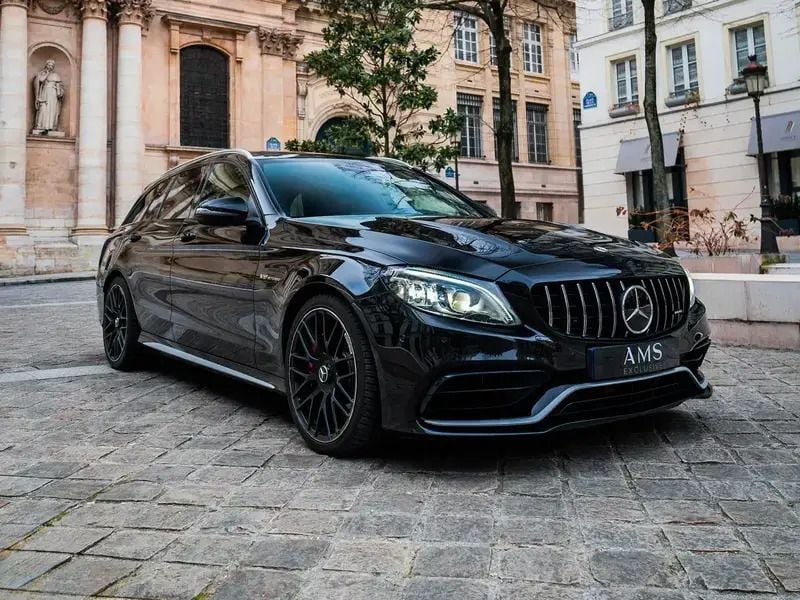 Noir Utilisé 2019 Mercedes C63S AMG AMG Break | 53 499 € (Super prix) - Image 1/4