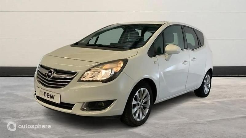 Blanc Utilisé 2017 Opel Meriva Innovation Monospace | 9 299 € (Bon prix) - Image 1/4