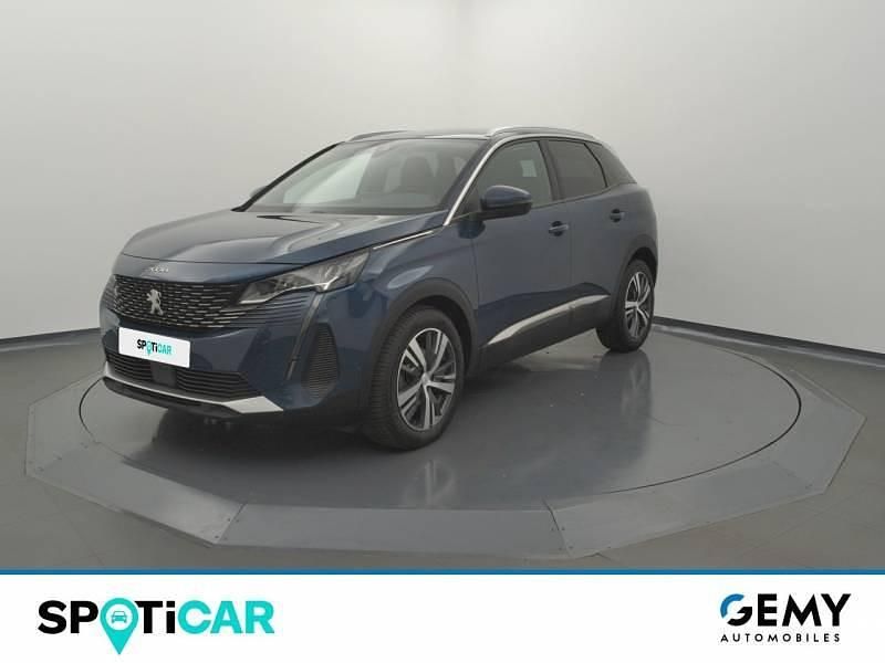 Bleu Utilisé 2021 Peugeot 3008 Allure | 21 879 € (Prix juste) - Image 1/4