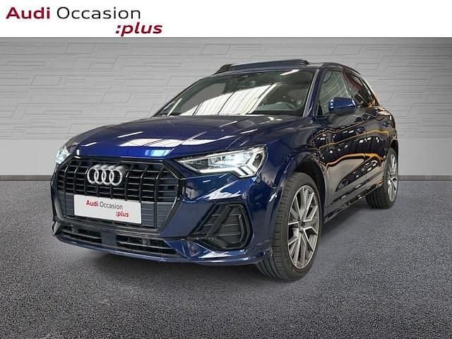 Bleu navarre métallisé Utilisé 2022 Audi Q3 S-Line SUV | 35 900 € - Image 1/4