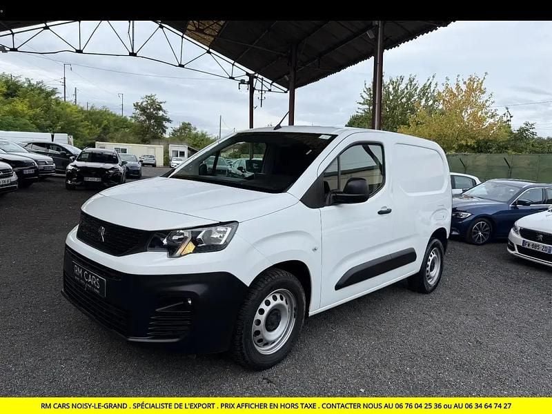 Blanc Utilisé 2021 Peugeot Partner Premium Monospace | 7 790 € - Image 1/4