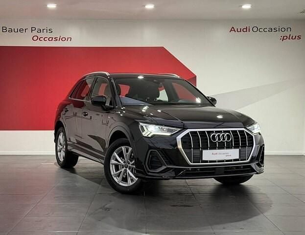 Noir mythe métallisé Occasion 2023 Audi Q3 S-Line SUV | 35 980 € (Prix juste) - Image 1/4