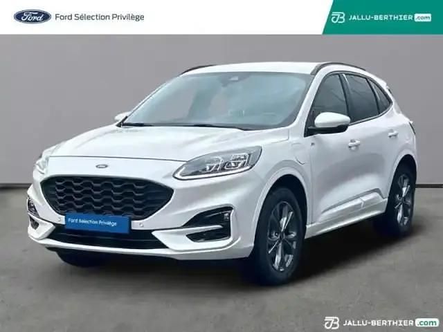 Blanc Utilisé 2023 Ford Kuga ST-Line X SUV | 24 289 € (Bon prix) - Image 1/4