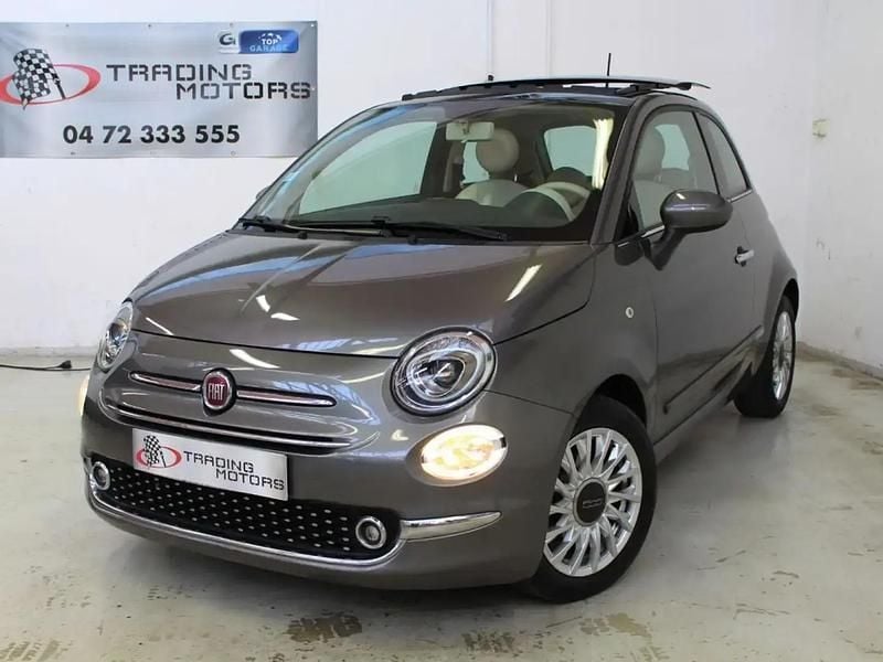 Gris Utilisé 2018 Fiat 500 Lounge Berline | 7 999 € (Super prix) - Image 1/4