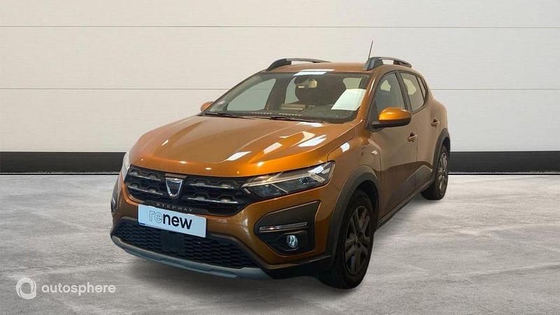 Blanc Utilisé 2022 Dacia Sandero Comfort Citadine | 12 699 € (Prix juste) - Image 1/4