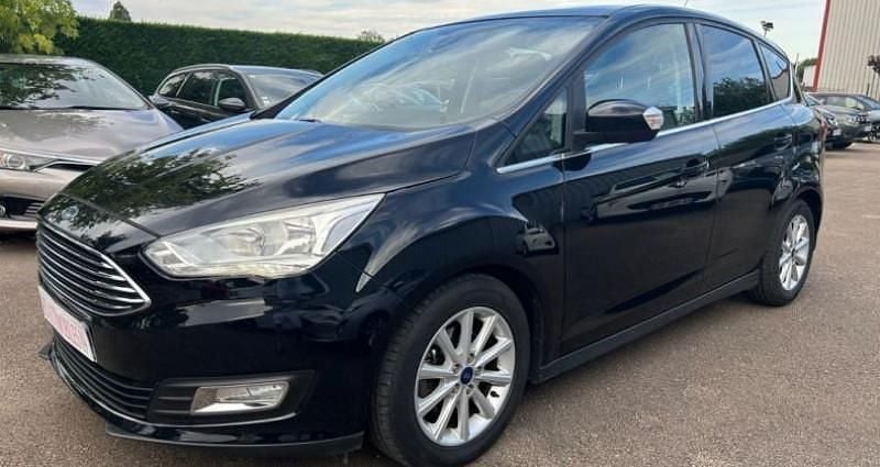 Noir Utilisé 2015 Ford C-MAX Titanium Monospace | 8 990 € (Prix juste) - Image 1/4