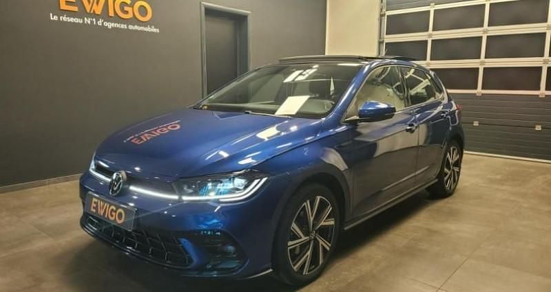 Bleu Utilisé 2023 VW Polo R-line Citadine | 22 990 € (Prix juste) - Image 1/4