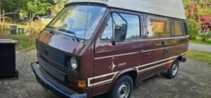 Occasion VW T3 50 ch (36 kW) 1983 Marron Van