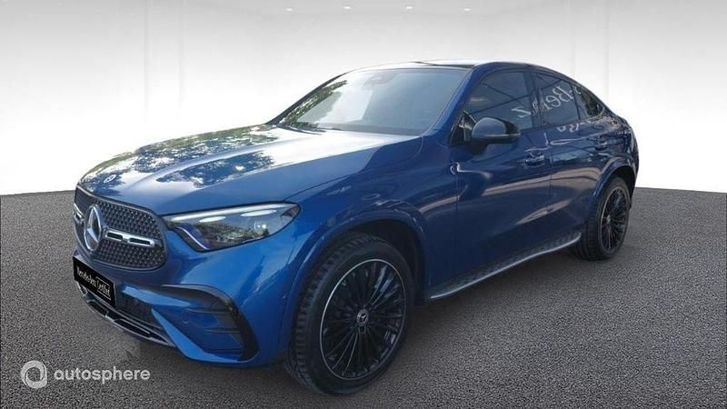 Bleu Utilisé 2023 Mercedes GLC300 AMG line Coupé | 74 990 € - Image 1/4