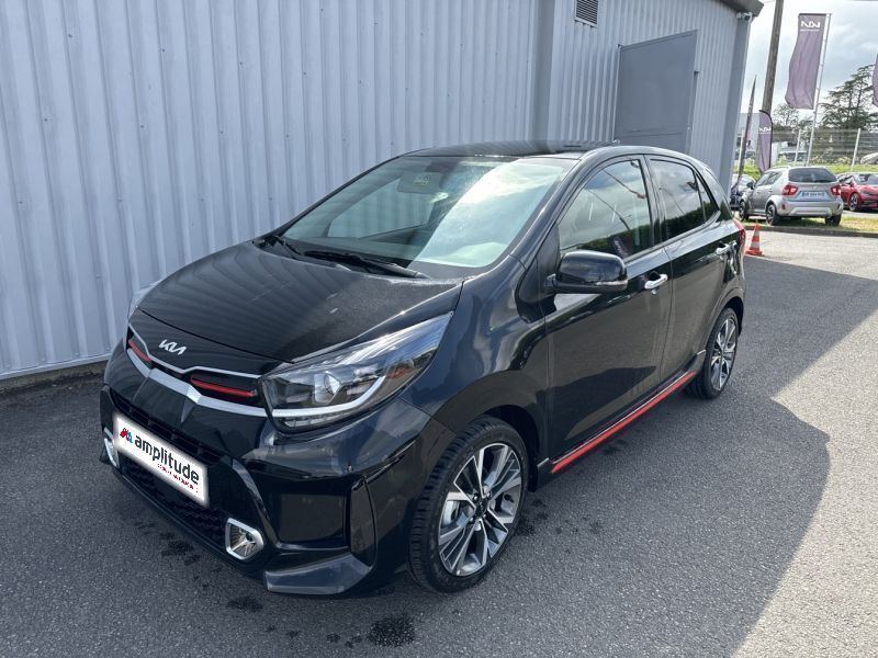 Noir ebene métallisé Utilisé 2024 Kia Picanto GT-Line Citadine | 15 499 € (Bon prix) - Image 1/4
