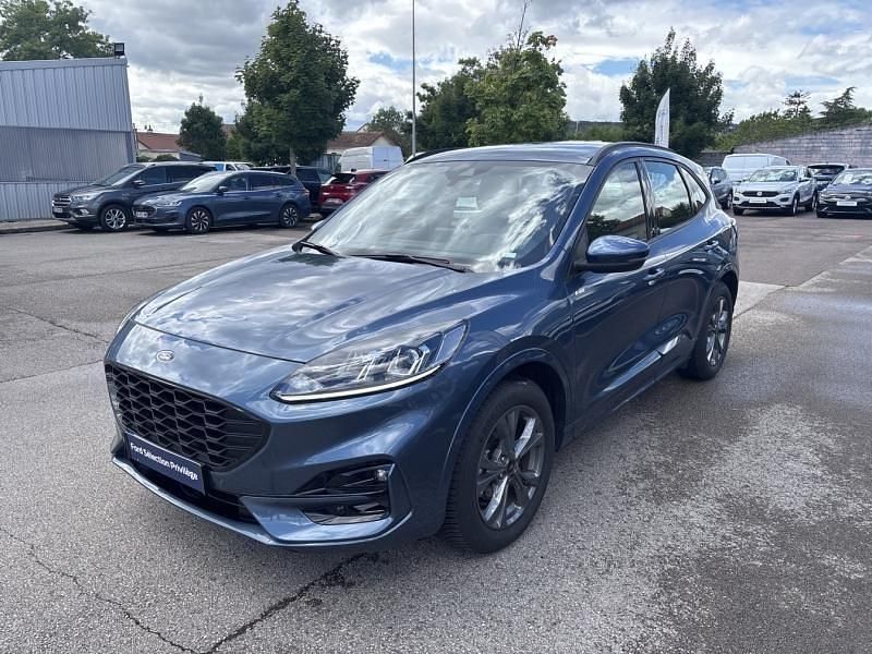 Bleu azur mã©tallisã©e Utilisé 2024 Ford Kuga ST-Line SUV | 29 499 € (Prix juste) - Image 1/4