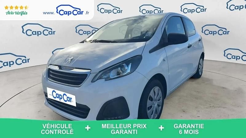 Blanc Occasion 2019 Peugeot 108 Citadine | 6 790 € (Prix juste) - Image 1/4