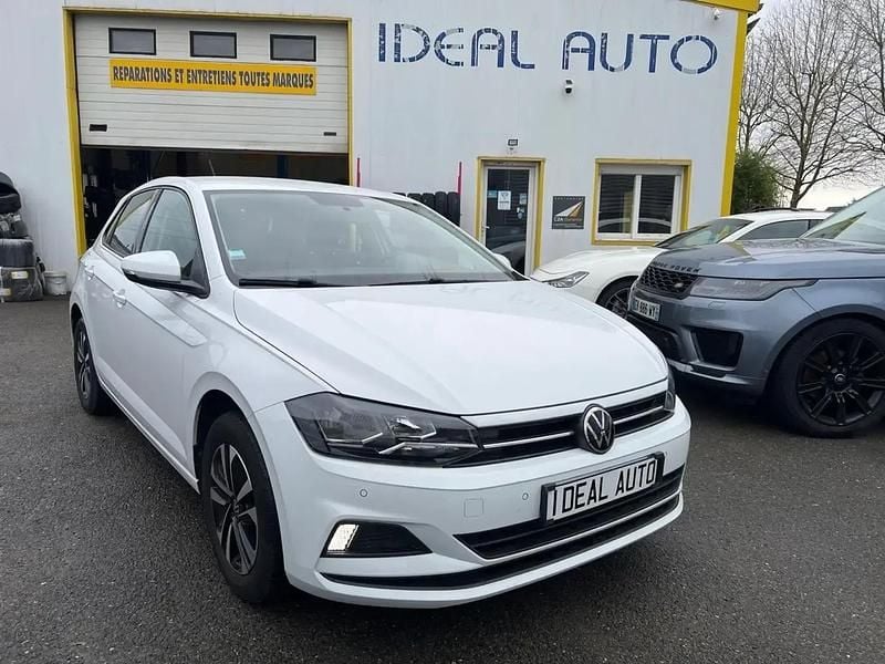 Blanc Occasion 2021 VW Polo United Berline | 14 990 € (Bon prix) - Image 1/4